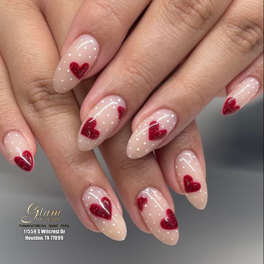 Velentines Nail Highlight